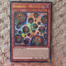 YUGIOH KURIBOH - MULTIPLY ULTRA RARE NM MAMO-EN002 picture