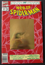 Web of Spider-Man #90 Gold Hologram Newsstand Variant (Marvel Comics July 1992) picture