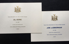 GEORGE W BUSH v. AL GORE - AUTHENTIC 2000 PRESIDENTIAL ELECTORAL BALLOT SET picture