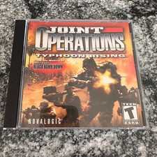 Joint Operations TYPHOON RISING Rare Tactical Ops Shooter PC Game serial number picture
