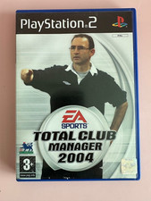 ps2 TOTAL CLUB MANAGER 2004 Game PAL UK VERSION *Pls Read Description* picture