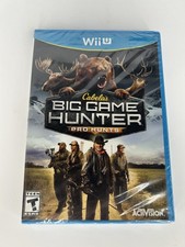 Cabela's Big Game Hunter: Pro Hunts (Nintendo Wii U, 2014) factory sealed picture