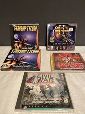 Galactic Civilizations II 'Dread Lords'- GOY New and Sealed + Starship Tycon Lot picture