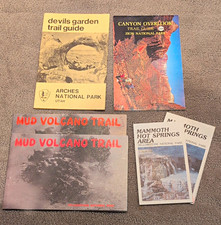 Vintage National Park Brochures - Yellowstone, Zion, Arches picture