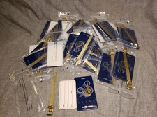 30pc Lot NOS vtg Walt DISNEY WORLD 20th Anniversary 20 LUGGAGE TAGS Mickey Mouse picture
