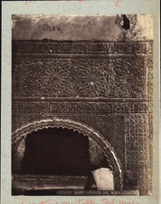 Spain, Toledo, Taller del Moro, Arabic detail vintage print print print print, print picture