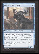 MTG Expendable Lackey 43 Common Streets of New Capenna Card CB-1-3-A-45 picture
