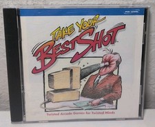 TAKE YOUR BEST SHOT Twisted Arcade Games For Twisted Minds for Vintage PC CD ROM picture