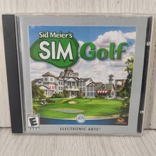 Electronic Arts Sid Meier's SimGolf PC Computer Game Windows 2002 CD Simulation picture
