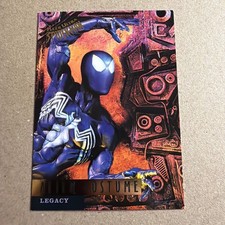 1995 Fleer Ultra Spider-Man #82 Venom Carnage Alien Costume Legacy Trading Card picture