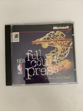 NBA Full Court Press PC CD-ROM Windows 95 Basketball 1996 Game picture