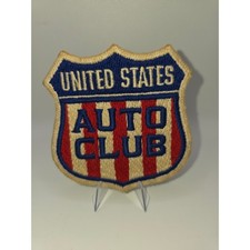 Vintage 1950s 60s USAC United States Auto Club Racing Patch Indy Car 3.5