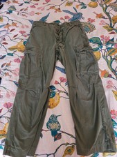 Vietnam OG-107 Poplin Tropical Combat Trousers Medium Regular Olive Green NSN picture