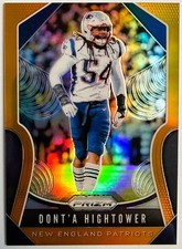 Dont'a Hightower 2019 Panini Prizm Football Orange Prizm #24 Patriots /249 picture