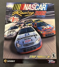 NASCAR Racing 2002 Season (PC, 2002) Big Box Sealed Sierra Complete picture