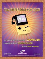 2001 Nyko Zoom Light For Game Boy Original Advertisement / Retro Promo v10 picture