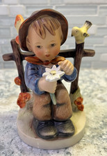 Hummel Goebel She Loves Me She Loves Me Not #174 -Excellent picture