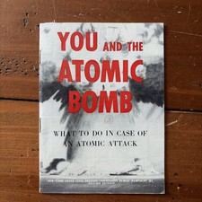 You and the Atomic Bomb | New York Civil Defense Commission Pamphlet | 1950s picture