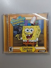 2002 SpongeBob SquarePants - Employee Of The Month PC Game by THQ Tested picture