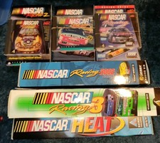 Nascar Racing Season & Heat lot of 6 PC Games Complete 3 Boxed picture