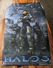 Halo 3 Master Chief  & Spartans RARE Original 2008 Microsoft #9308 Poster  picture