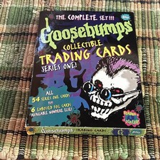 1996 Topps Goosebumps Collectible Trading Cards Series 1 Set New Sealed Box Set  picture