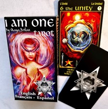Intuitive Tarot  Deck of 78 Cards The I Am One English Spanish & French Edition picture