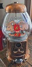 Jelly Belly Y2K Celebration 2000 Limited Edition Copper Colored Dispenser.  SKU3 picture