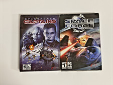 Spaceforce Captains (Sealed)/Space Force Rogue Universe PC Games - Lot of 2 picture
