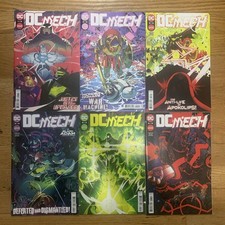 DC Mech (2022) Lot, Issues 1-6, Complete Series Set, All Cover A NM picture