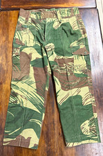 Rare 1970s Rhodesian Brushstroke Combat pants. picture