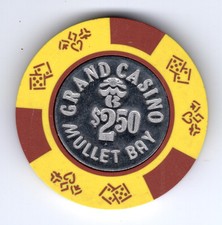Grand Casino $2.50 Casino Chip, Mullet Bay, St. Maarten picture