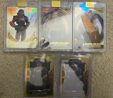 2025 Topps Pixar Gold Lightyear Izzy Hawthorne HUGE 5-Card Lot 3 Encased 4 #’d picture