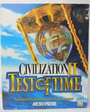 Civilization II Test of Time Micro Prose PC CD Rom Computer game Big Box picture