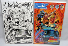 Skybound X #3 Murder Falcon B&W Colored Reunion one issue only lot UNREAD picture
