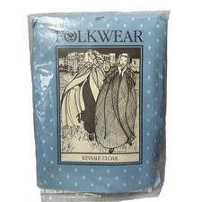 Vintage Folkwear Sewing Pattern 207 Kinsale Cloak Cape picture