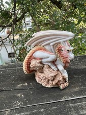 Enchantica Dragon Flameweaver Spirit of the Crystal Summer Orange Figure EN2187 picture