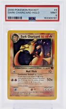 PSA 9 2000 DARK CHARIZARD HOLO POKEMON CARD TEAM ROCKET MINT 9 4/82 picture