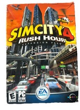 SimCity 4 Rush Hour Expansion Pack PC CD-ROM EA Games Maxis Complete picture