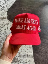 Official Trump Store 45-47 MAGA Hat Red NWOT picture