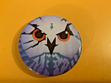 Psygnosis Owl Logo - Very Rare Pin Button Badge Sega PS1 Amiga VERY RARE picture