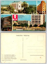 Vintage Meliá Hotels Spain Postcard 1964 Cordoba Granada Cuenca Mallorca picture
