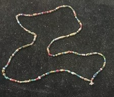 Authentic Rare Antique Venetian Mixed Glass African Trade beads-Ghana necklace  picture