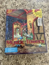 NEW SEALED Mystic Towers 1994 DOS PC Game Full Version Apogee RARE w/Kmart Price picture