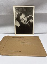 JOHN PAYNE Autographed Photo Original .03 Twentieth Century Fox 1930’s 1940’s picture