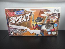 Wild West Shootout Nintendo Wii Game Box Set w/ 20
