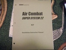 original factory AIR COMBAT  KIT    arcade  video game manual buy 4 - 1 free picture