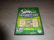 The Sims 2 University Life Collection Expansion Pack PC Game NO KEY picture