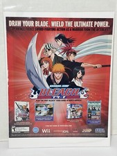 2006 Bleach: Shattered Blade / Blade of Fate Wii DS Print Ad/Poster Official Art picture