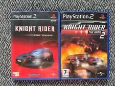 ps2 KNIGHT RIDER The Game 1 + 2 PAL UK EXCLUSIVE TITLES *Pls Read Description* picture